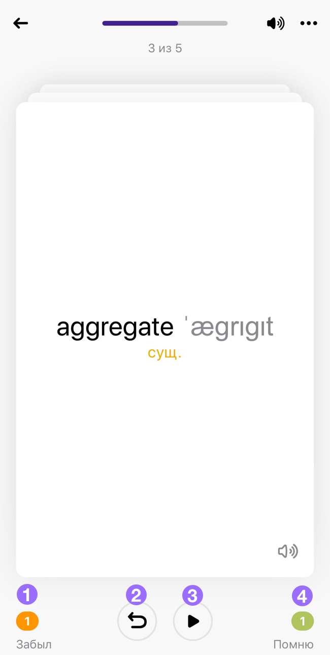 Bottom buttons panel